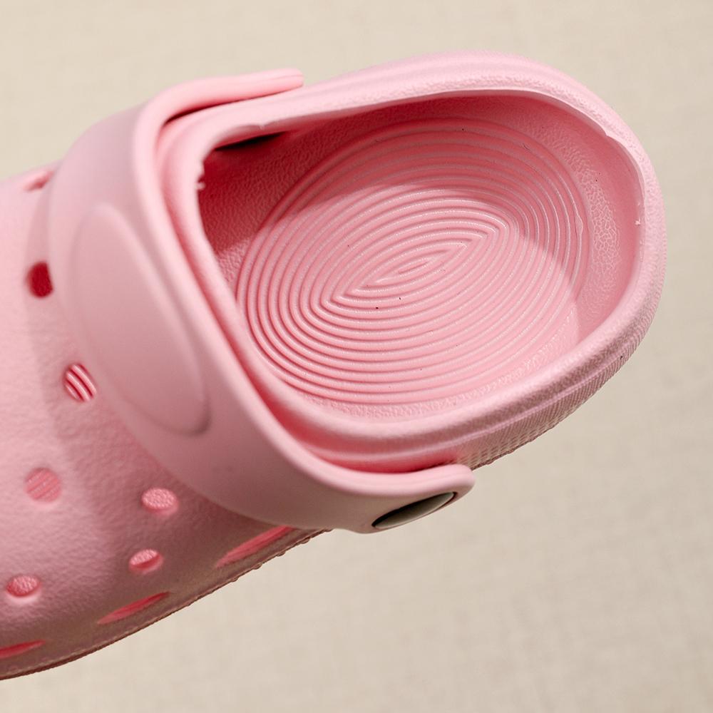 Children's Shoes Slippers Soft Anti-Skid Simple Bow DIY Design Hole Baby Shoes Sandy Beach For Boys Girls