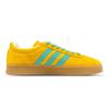 Adidas VL COURT 2.0 Slip Resistant Abrasion Resistant Low top Skateboard Shoes Unisex Yellow Green JI0495(Team116-)