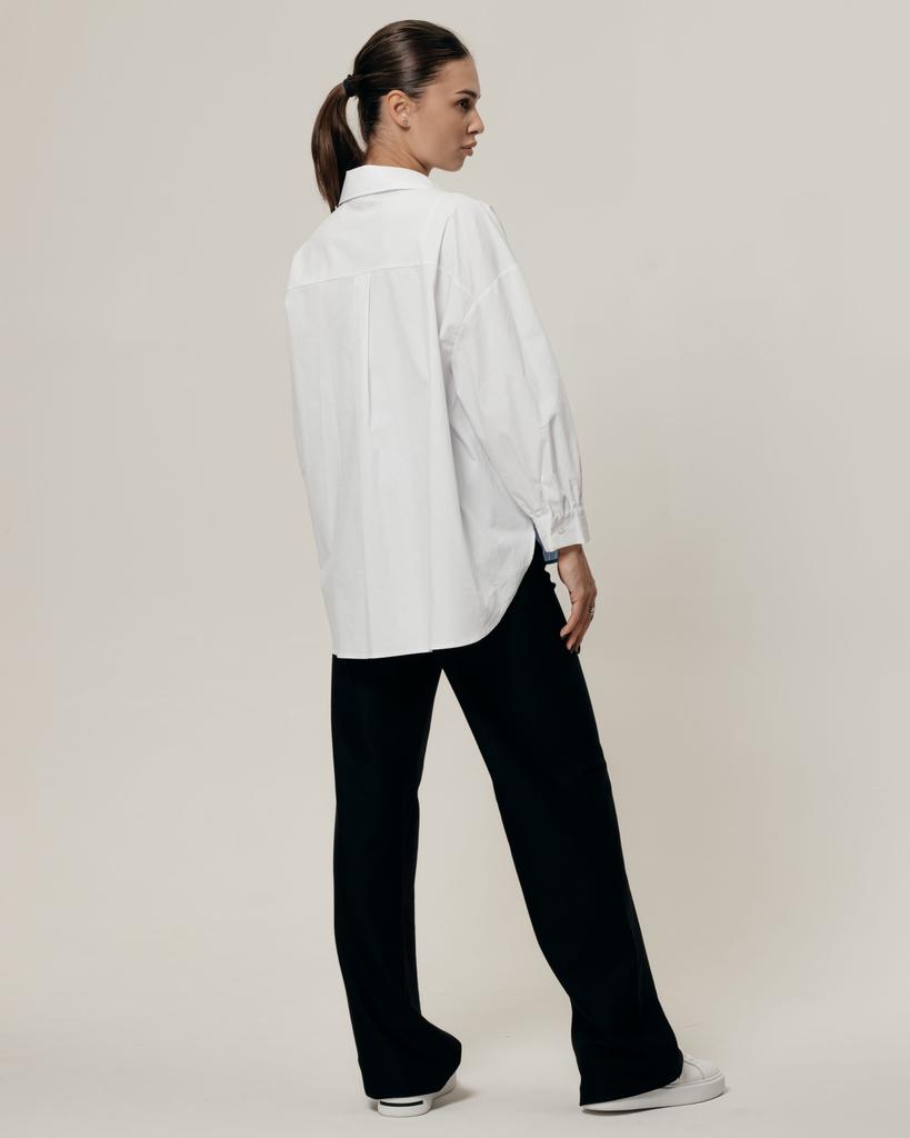 Dámská košile Modalinda 7127 36 bílá a modrá