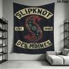 Slipknot Band Logo Tapestry Tapestry Wallmounted Fashion Print Soft Wall Covering Decoration Work Of Art