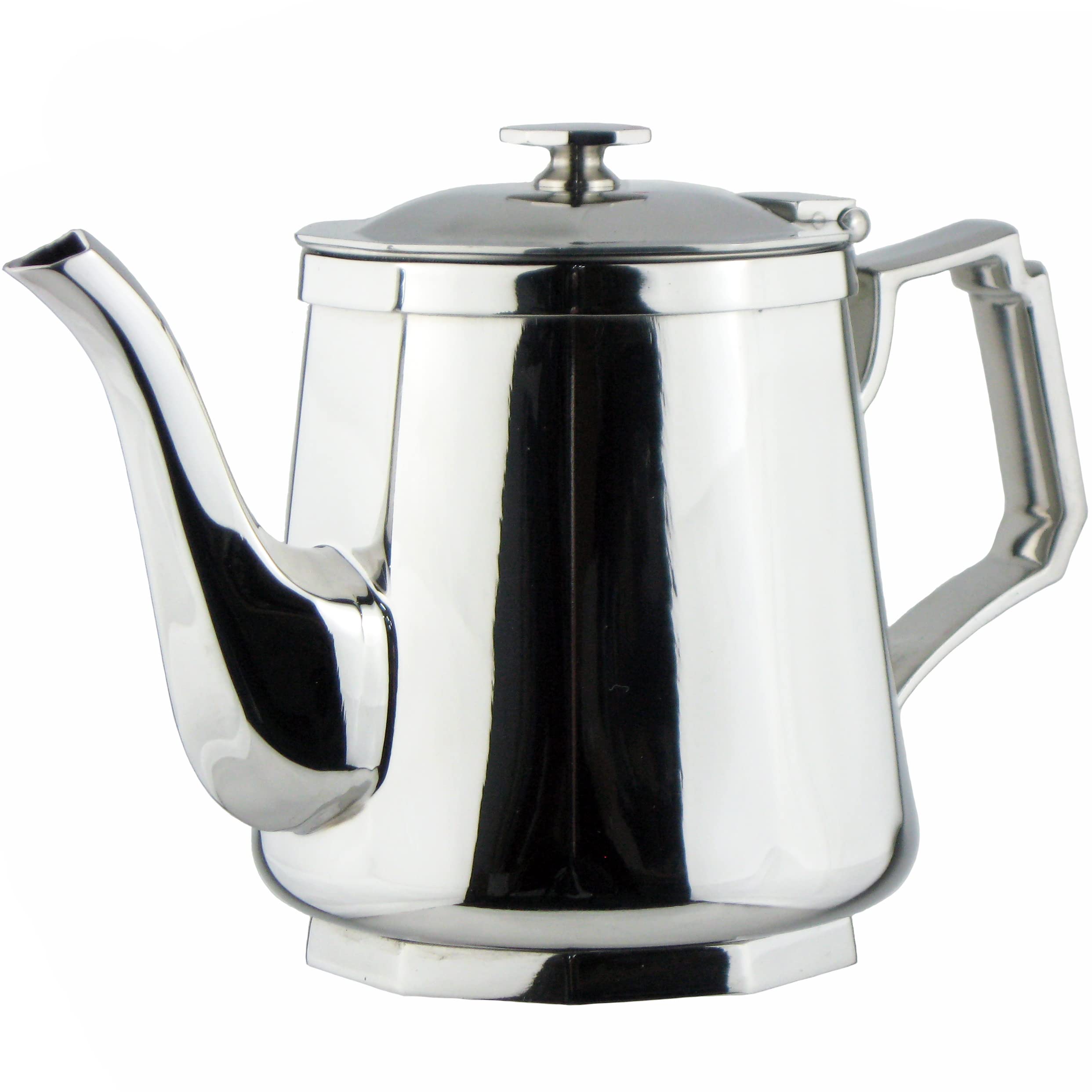 

Nagao KOGEI Teapot, 680ml, Extra Thick Mirror-Finish 18-8 Stainless Steel, Made in Japan