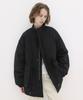 Lake Studio M-65 Fishtail Half Parka Padded Jacket_Black