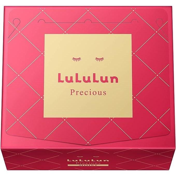 LuLuLun Precious Red Face Pack Mask 32 sheets Sheet Japan Lotion Moist Clear Balance Large Capacity Dry Skin Firming Hydration