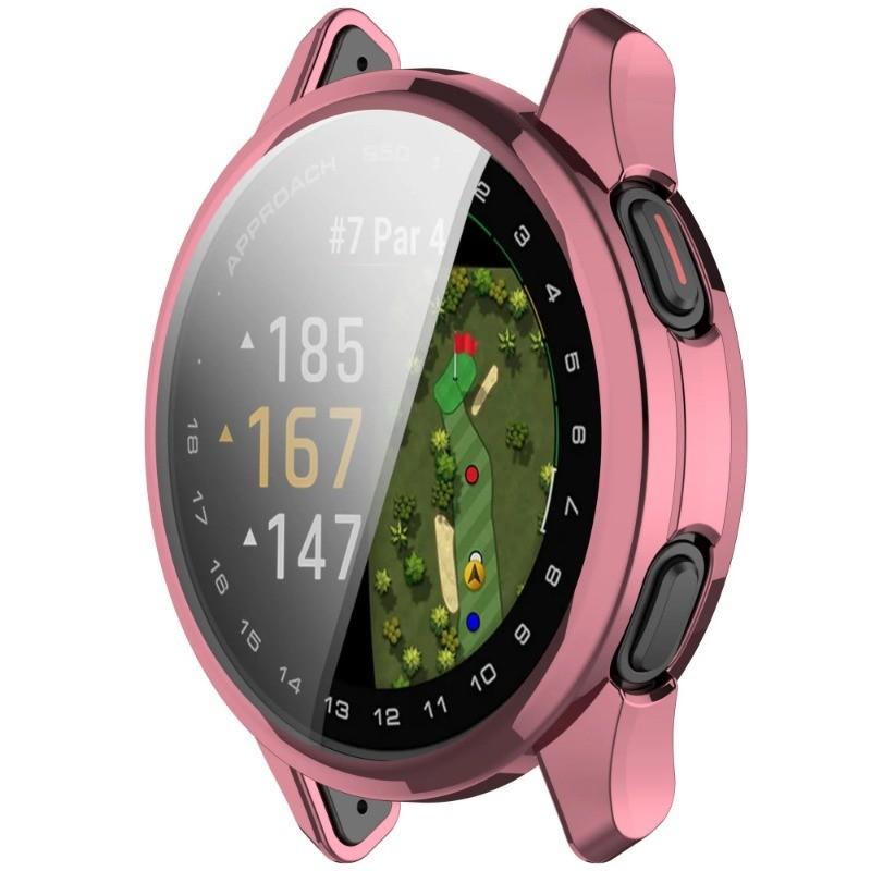 Screen Protector Case for Garmin Approach S50 Soft TPU Face Cover All-Around Protective Bumper Accessories for Garmin S50