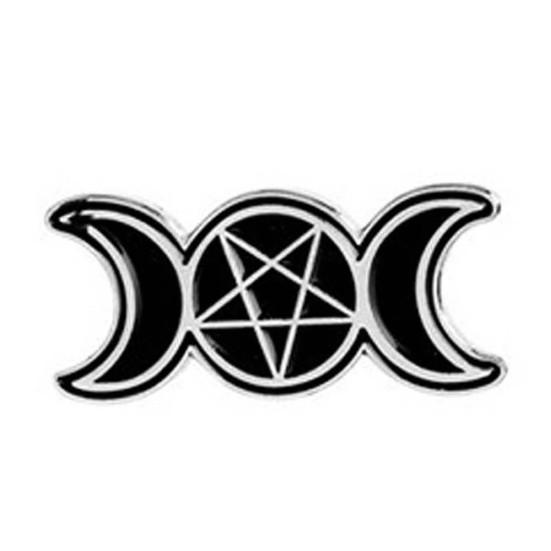 Colorful Brooch Witch Alloy Portable