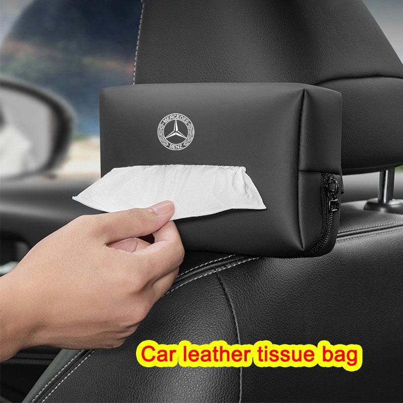 car accessories tissue bag,chair back hanging tissue bag,car armrestbag,for Mercedes-Benz C180 C200 C260 C300 W108 W124 W126