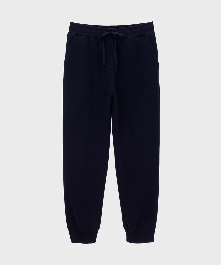 BASIC HOUSE Cp French Bonded Jogger Pants Navy Lwpt7151