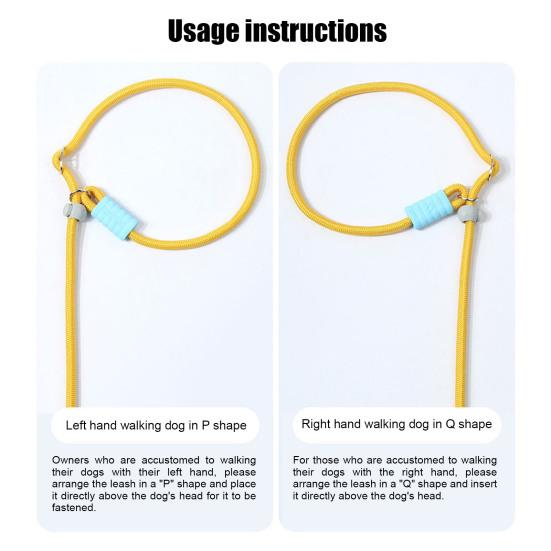 150CM Dog Leash with Handles Heavy Duty No Pull Adjustable Escape-proof Small Medium Large Dogs Traction Rope Pet Supplies