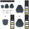 Motorcycle Seat Cushion Cover, Universal Waterproof Shock Absorbing Pad With Sun Protection, Breathable Eva Heat Insulation