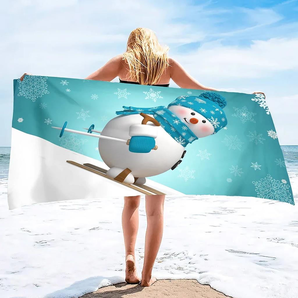 Modern Abstract Art Beach Towel, Microfiber Sandproof Beach Towels,Lightweight Large Oversized Beach Blanket for Travel Camping
