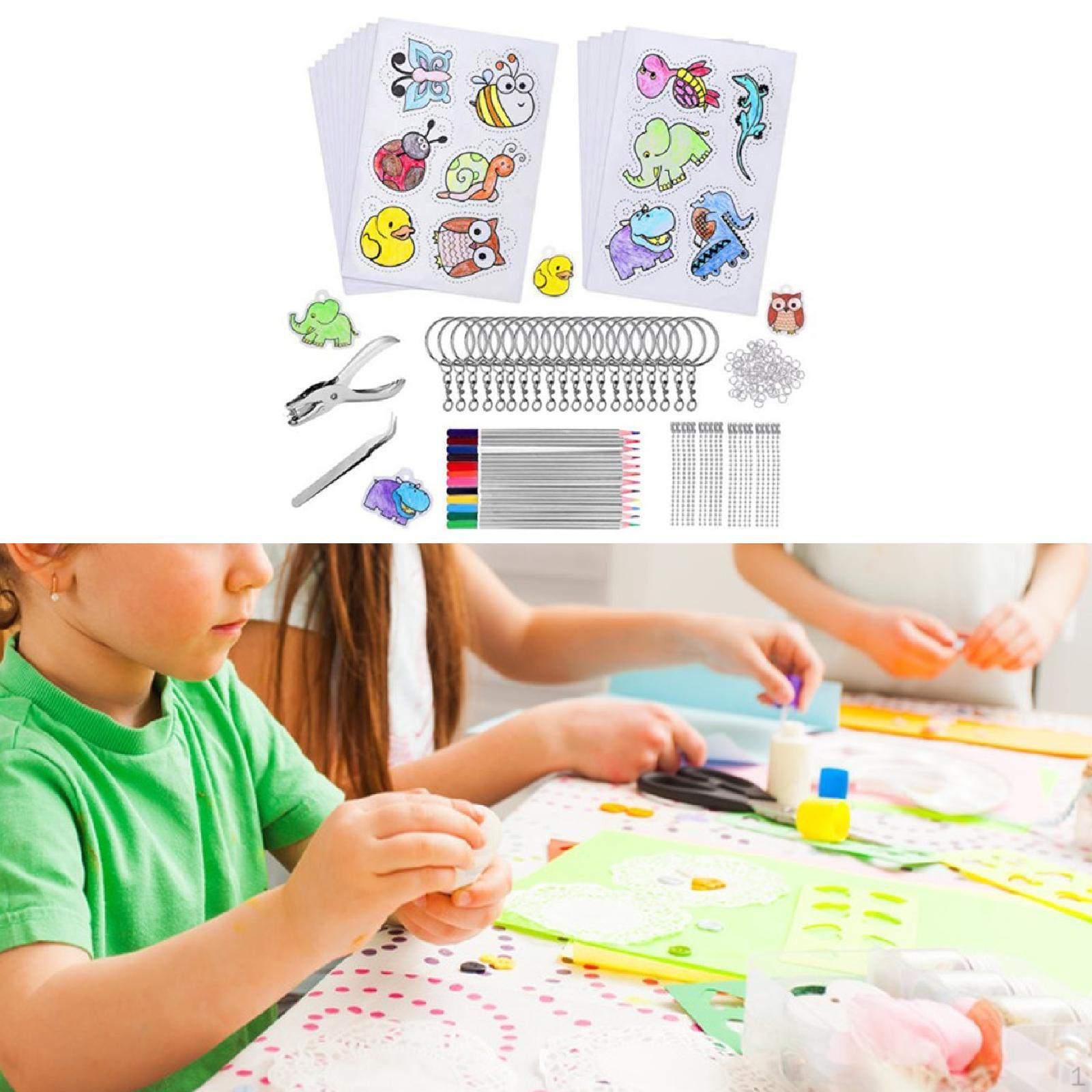 

Термоусадочная пленка Бумага Декор Бумага Поделки для брелоков Ожерелье День рождения