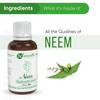 Naturalis Neem Oil for Skin and Hair - Pure Therapeutic Grade Neem Oil for Acne, Skin Hydration, Soothing Skin, Promotes Healthy Hair and Scalp - 30ml