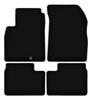 BASIC Black Velour Floor Mats For: Nissan Micra K13 Hatchback (2010-2016)