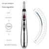 3 in 1 Electronic Acupuncture Pen Set with 3 Massage Heads  for Muscle Joint Back Pain Relief Without Battery