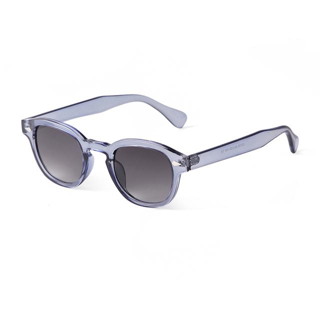 Lunettes De Soleil Ovales Rétro SHEEN KELLY - Monture Métallique, Verres Nylon UV400 - Unisexe - 4