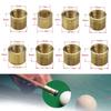Kupfer Billard Queue Ferrule Set Tragbare Messing Reparatur Zubehör Pool Queue Spitze Werkzeuge Für Billard Wartungs-Set