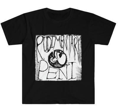 Rudimentary Peni T-Shirt, Klassisch Punk Crust Deathrock Noise Rock Goth Anarcho