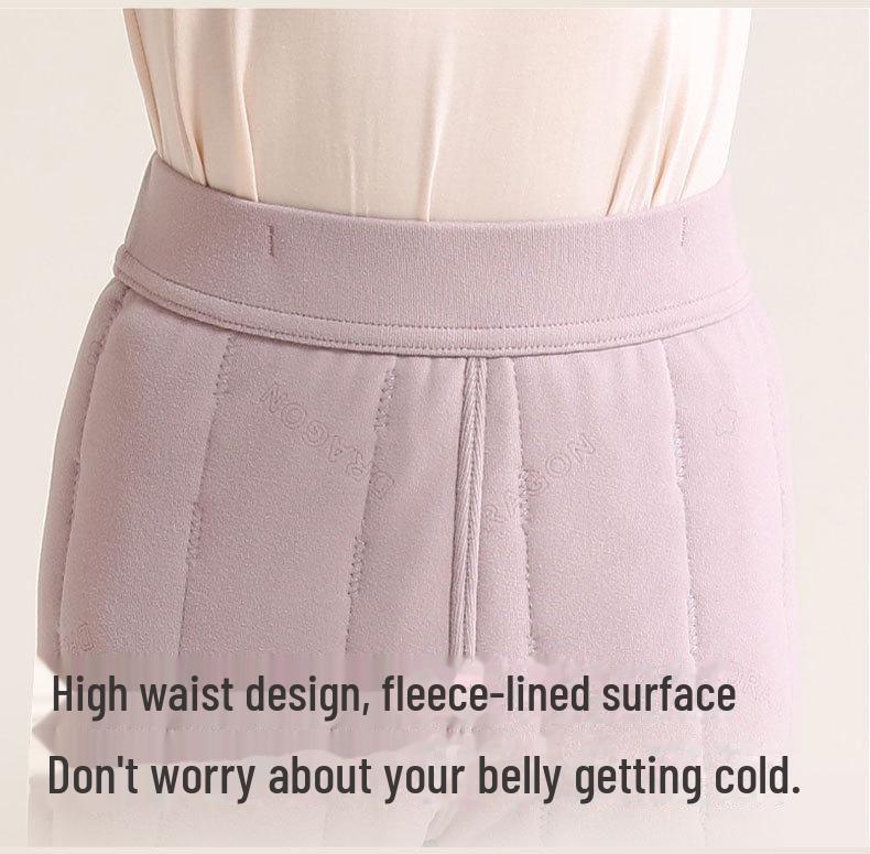 Children's Thickened Velvet Cotton Thermal Pants - Warm Autumn/Winter School Uniform Trousers for Boys and Girls.