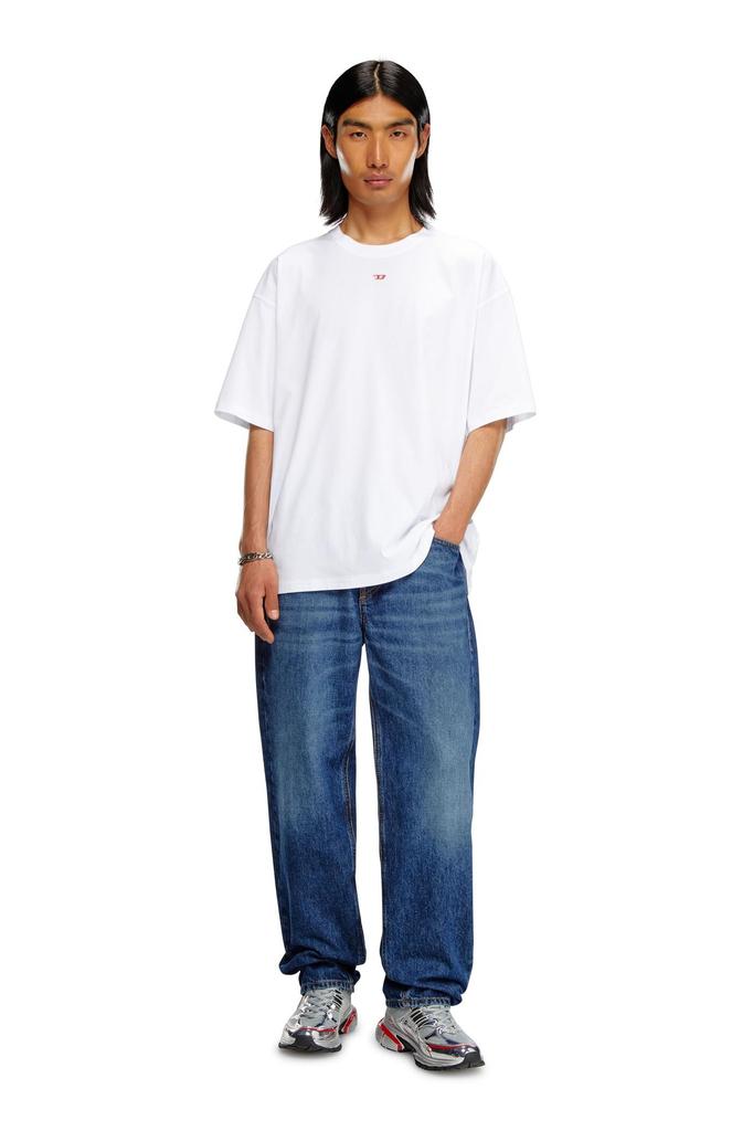 Diesel With One Point A149290GRAI L White 100 Men's T-shirt