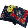 Royal KnightStyle Printing Eagle Smile Cotton bandana Men Pocket Square Scarf Neckerchief
