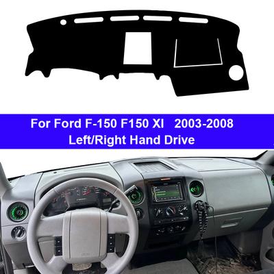 Für Ford F-150 F150 XI 2003-2008 Auto Armaturenbrett Sonnenschutz Abdeckung Instrumentenbrett Rutschfest Armaturenbrett Sonnenschutz Anti-UV Polster Matte