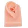 Silicone Ear Model Soft Flexible Right Ear Reusable Human Ear Model for Ear Piercing Training And Earrings Display