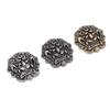 3 Set Dragon Pattern Metal Buttons Vintage Metallic Retro Clothing Buttons for Handcraft