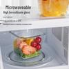 UOSO Square Glass Microwaveable Lunch Box & Storage Bowl