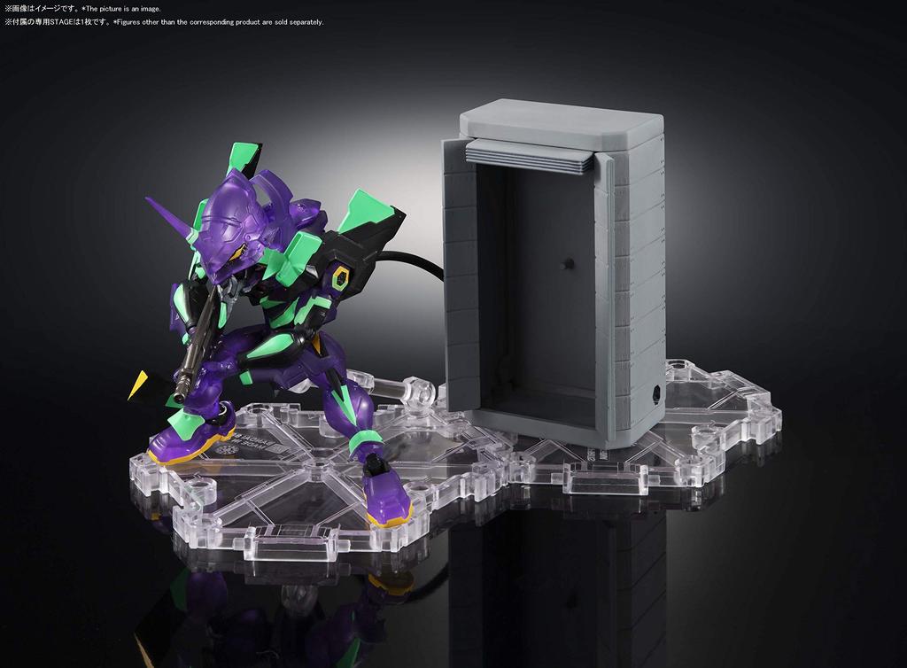 TAMASHII NATIONS NXEDGE STYLE Neon Genesis Evangelion Evangelion Unit 01 bitva přibližně 100 mm natřená pohyblivá figurka [EVA UNIT] (noc