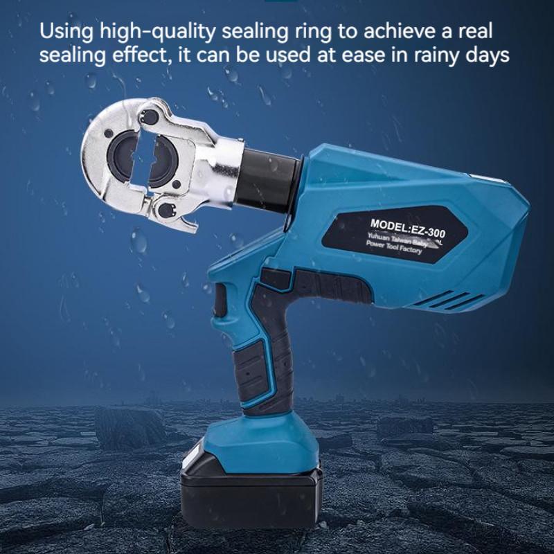 EZ-300/EZ-400 Rechargeable Hydraulic Pliers Portable Electric Hydraulic Crimping Pliers Charging Crimping Tool