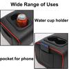 Car Second Row Rear Central Armrest Box with Cup Holder Arm Rest For SKODA Octavia Rapid Yeti Fabai KAROQ Superb 2010-2023
