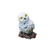 Mini Owl Figurine, Resin Tiny Owl Statue, Miniature Bird Ornament, Micro-Landscape Decoration for Succulents Planters Moss Bottles Fairy Garden