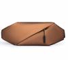 High-end PU waterproof fanny pack, men's messenger bag, casual breast bag, simple shoulder bag, fanny pack, commuter mobile phone bag.