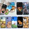 Cartoon Capybara Art Case for Motorola Moto Edge 60 60s 70 G86 G56 G54 E14 G04S G45 G54 G64 S30 S50 X30 X40 X50 Ultra Pro Power