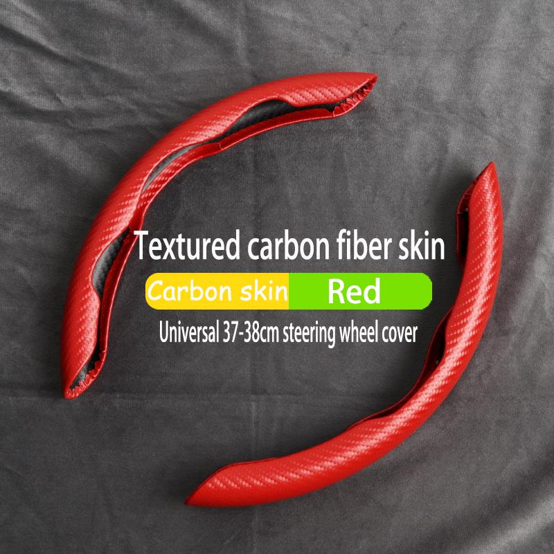 Car Suede Steering Wheel Cover Sweat-absorbin For Fiat 500 Steering Wheel Cover Auto Accessories