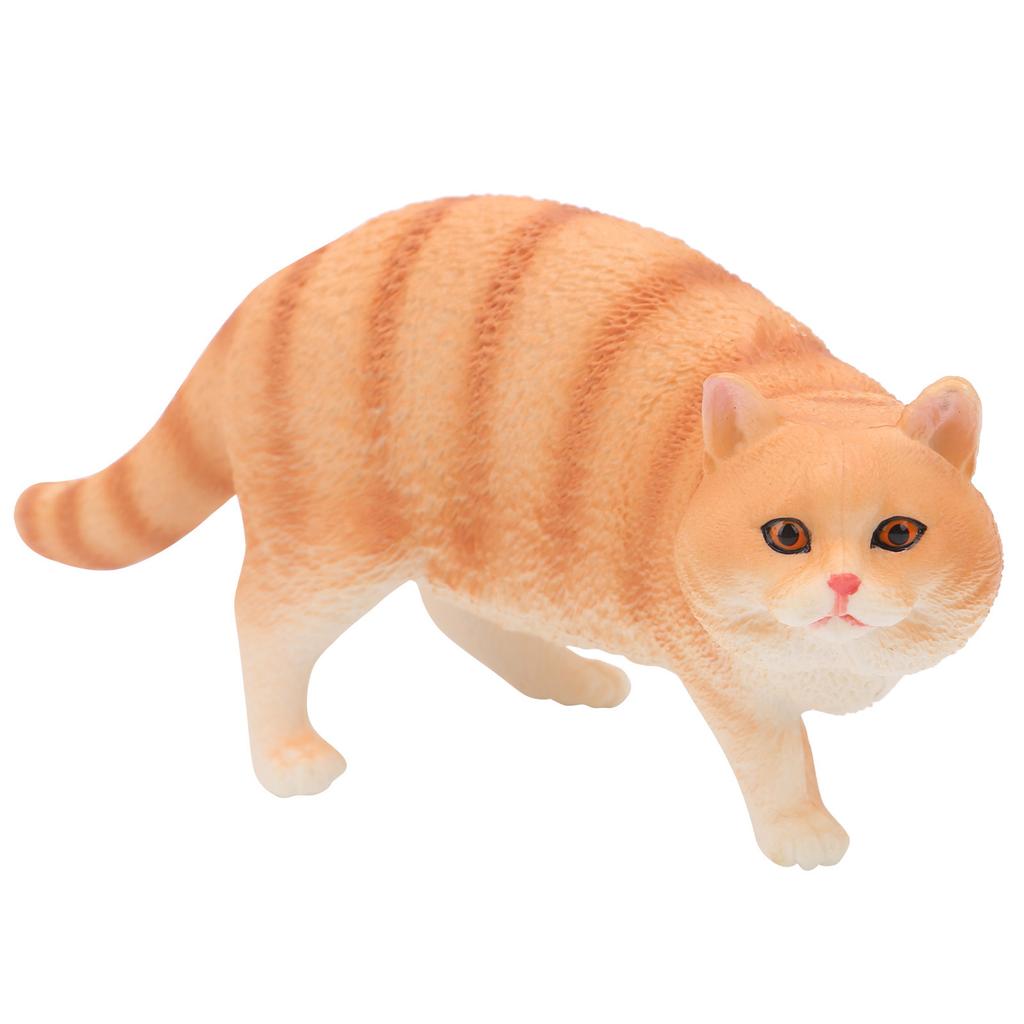 Cute Cat Model Toy Simulation Cat Model Desktop Decoration Ornaments Toy Gift