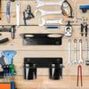 Oil Funnel Storage Rack 2 Pieces Organizer Storage Rack Wall Mount Stand For Camping Shed Breakroom Workshop Home Trailer