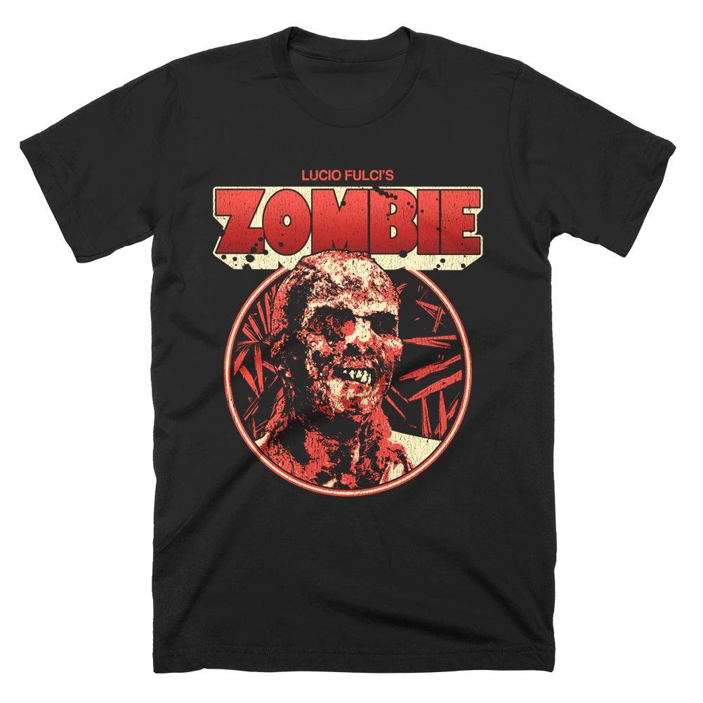 Zombie TShirt Unisex Summer Lucio Fulci Italian Zombie Horror Graphic Short Sleeve Oversized Streetwear Loose Fit Horror Fan Tee