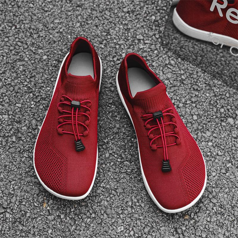 MCTIN New Mesh Women's Sneakers Breathable Match Walking Shoes Summer Wide Toe Barefoot Shoes Men
