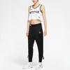 Nike Knitted Sweatpants Women's Black Moderate Skinny Pants CU6794-010