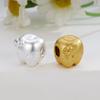 Hello Kitty Sterling Silver 999 Lucky Bead with Bow, Woven Rope, and Loose Bead Accessories.