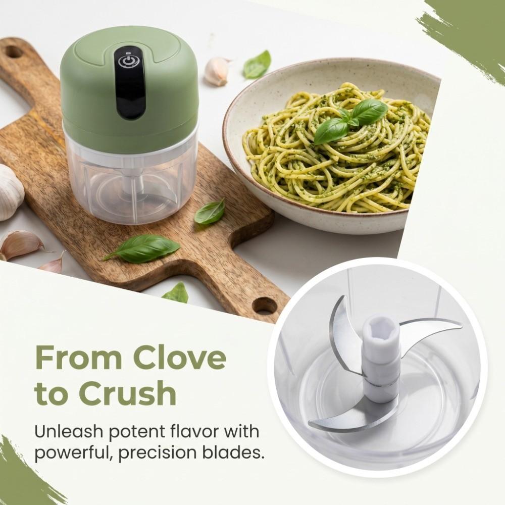 Multi-functional Vegetable Chopper Mini Electric Grinder Kitchen Tools Garlic Masher Home Cooking
