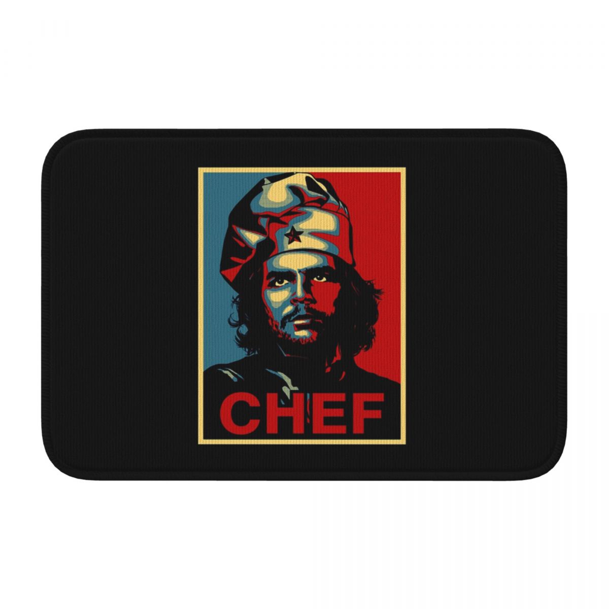 Che Guevara Deurmat Wasbaar Tapijt Vloerkleed Keuken Entree Huis Vloermat voor Slaapkamer Voetmat Matten 40x60 cm