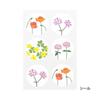 Midori Letter Set Roadside Floral Stationery Envelopes 20541006 20542006 "Happy Pattern" +