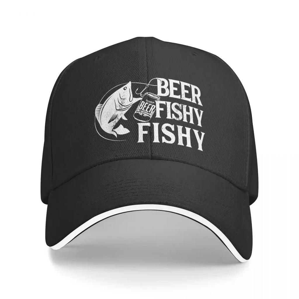 New Beer Fishy Fishy Cap Fashion Casual Baseball Caps Adjustable Hat Hip Hop Summer Unisex Baseball Hats Customizable Polychroma