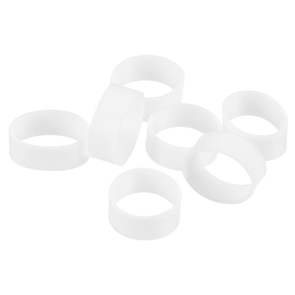 150/300Pcs Silicone Rubber Bands Rubber Bands Rings Cable Ties Strong Elastic Bands Non-Slip for Cord Wrapping Bag Wraps