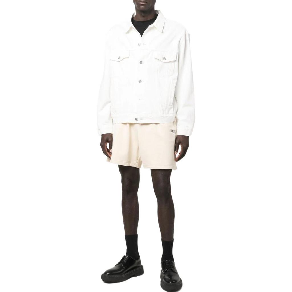 Balenciaga Political Campaign Large Fit Sweat Shorts 676137TKVI90896