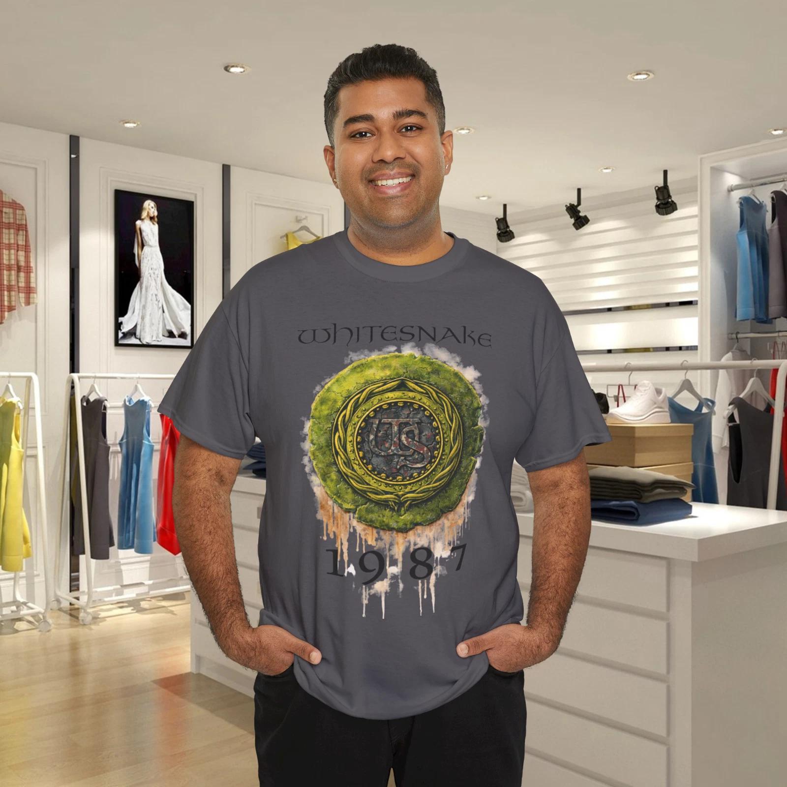 Футболка с турне Whitesnake 1987 года S