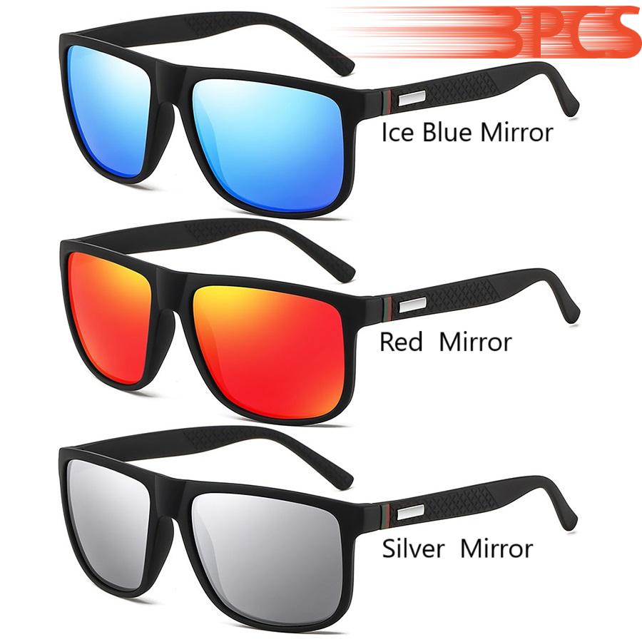 Stylish Retro Square Sunglasses Male Female Luxury Brand Design Men's Sun Eyeglasses Driving Fishing UV400 Eyewear Man