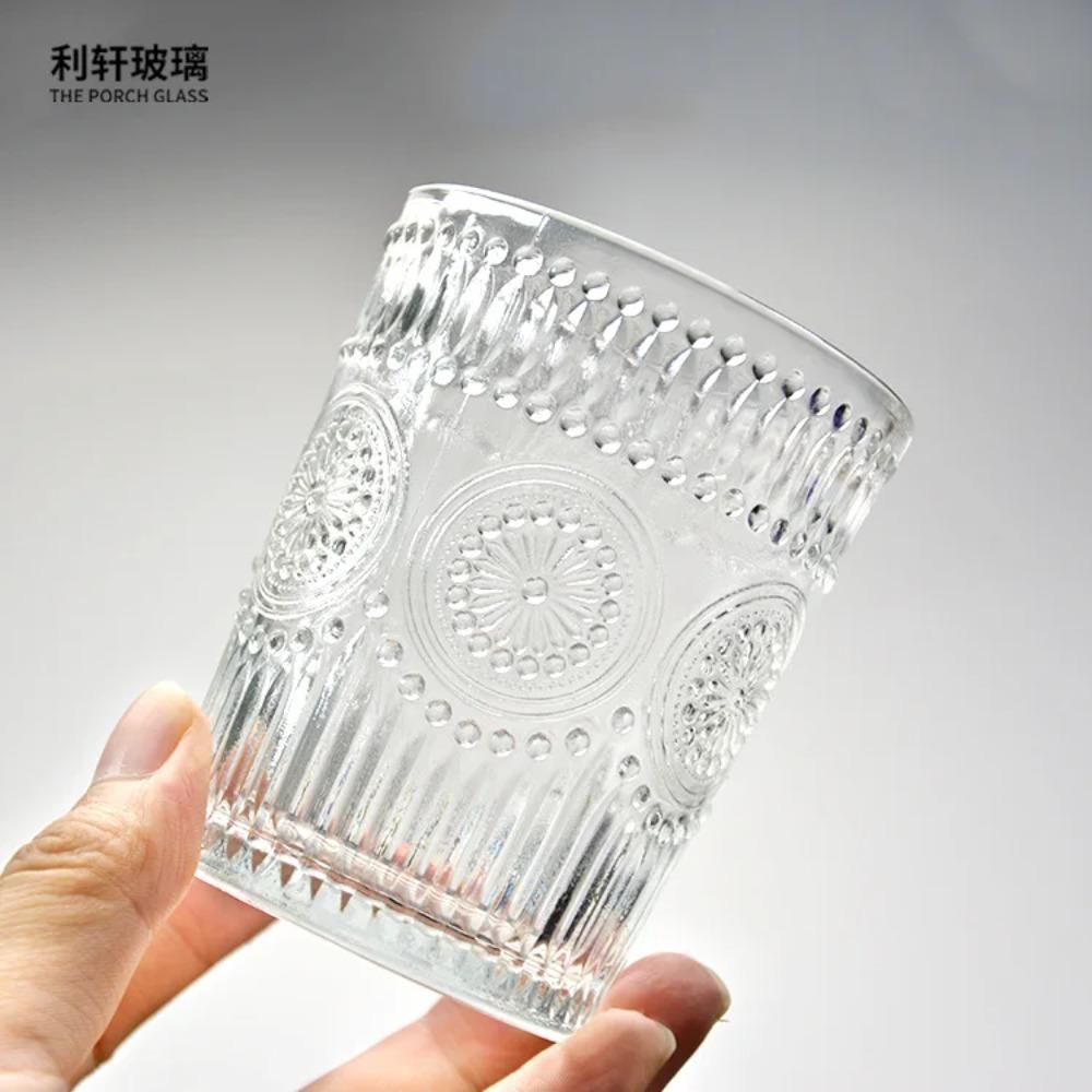 Retro High-Value Drinking Cup, Breakfast Milk Cup, Cold Extraction, Coffee Cup, Relief